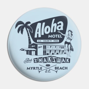 Aloha Motel hula Pin