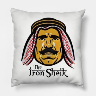 Iron sheik//Legend never die vintage Pillow