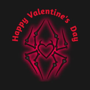 Happy valentine's Day Spider T-Shirt