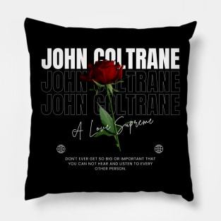 John Coltrane // Flower Pillow