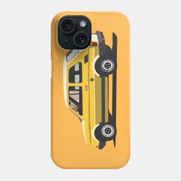 Fiat 126 Phone Case by TheArchitectsGarage