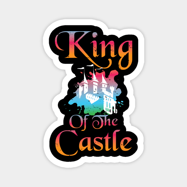 Castle King Magnet by PixelArt