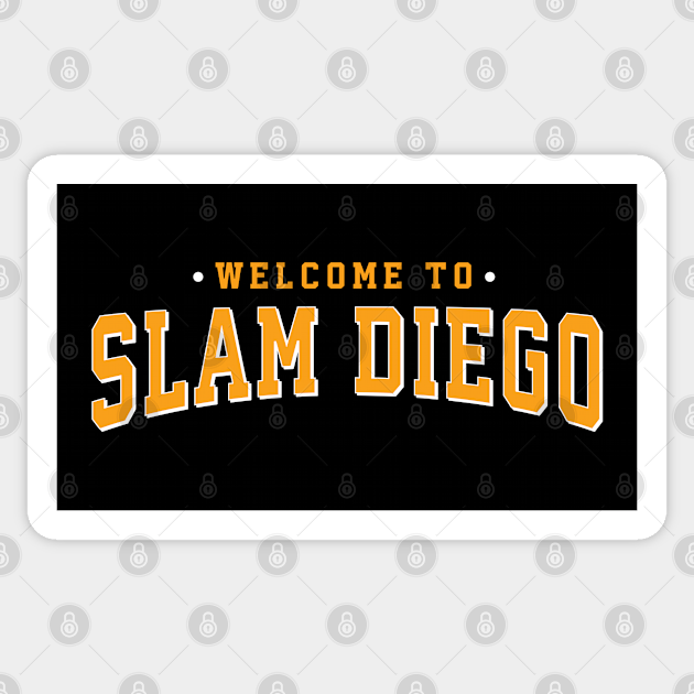 Slam Diego 3 Digital Art by Linda T Keller - Pixels