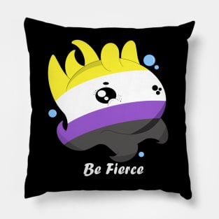 Nonbinary Flapjack Octopus Pillow