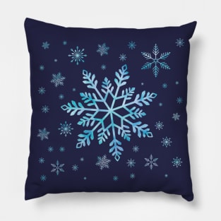 Snowflakes Pillow