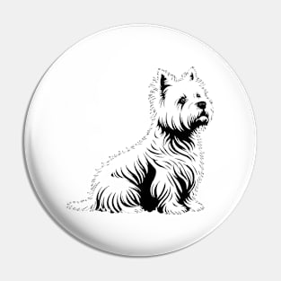 West Highland Terrier Pin