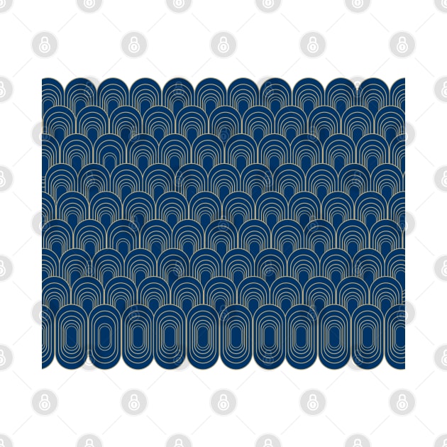 8ts Art Deco Pattern Oval by kewlwolf8ts