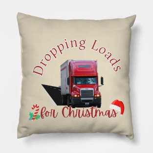 Dropping Loads for Christmas Pillow