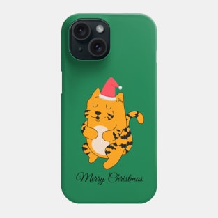 Happy Tiger Merry Christmas Phone Case