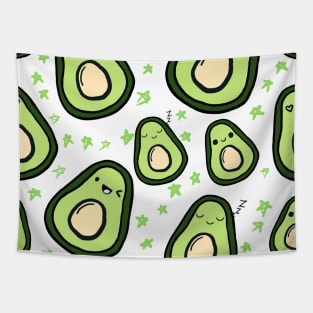 kawaii avocado Tapestry