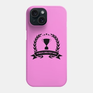 World's Greatest MUM (Black) Phone Case