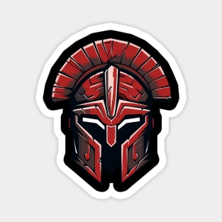 Spartan mask Magnet