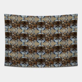 Ceramic tile shards pattern Tapestry