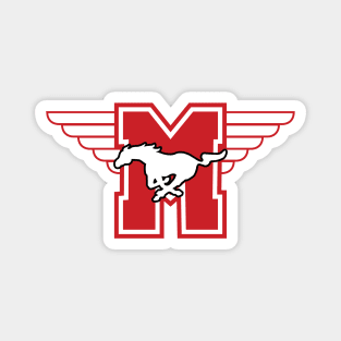 Hamilton Mustangs Magnet