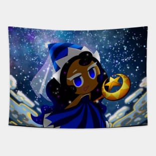 Moonlight cookie’s midnight galaxy Tapestry