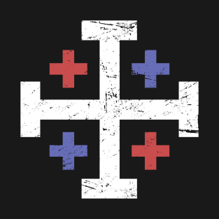 Patriotic Crusader Cross T-Shirt