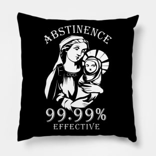 Abstinence 99.99% Effective Pillow