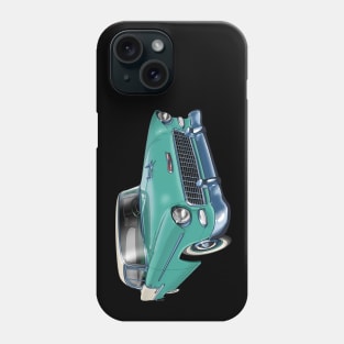 1955 Chevrolet in turquoise Phone Case