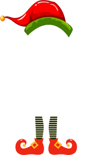 I am Smart Elf Funny T shirt Family Christmas Magnet