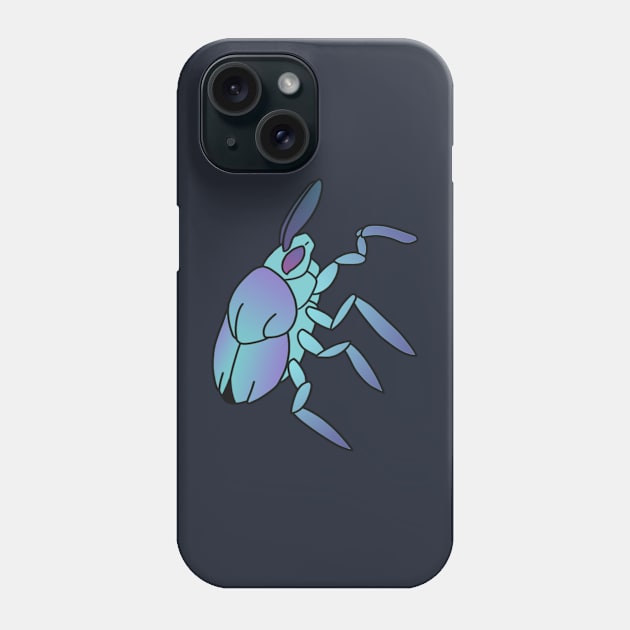 Cool Beetle Bug :: Imaginary Creatures Phone Case by Platinumfrog