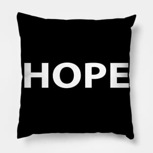 Hope Cool Inspirational Christian Pillow