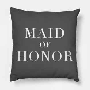 Maid of Honor T-shirt Pillow