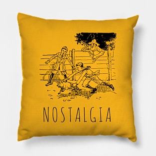 Nostalgia! Silhouette Pillow