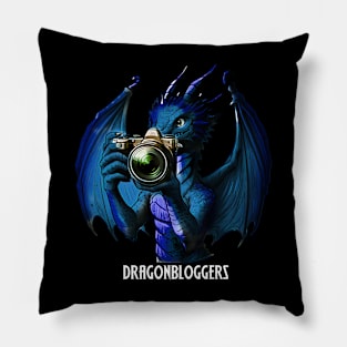 Ready Camera Action Blue Dragon Pillow