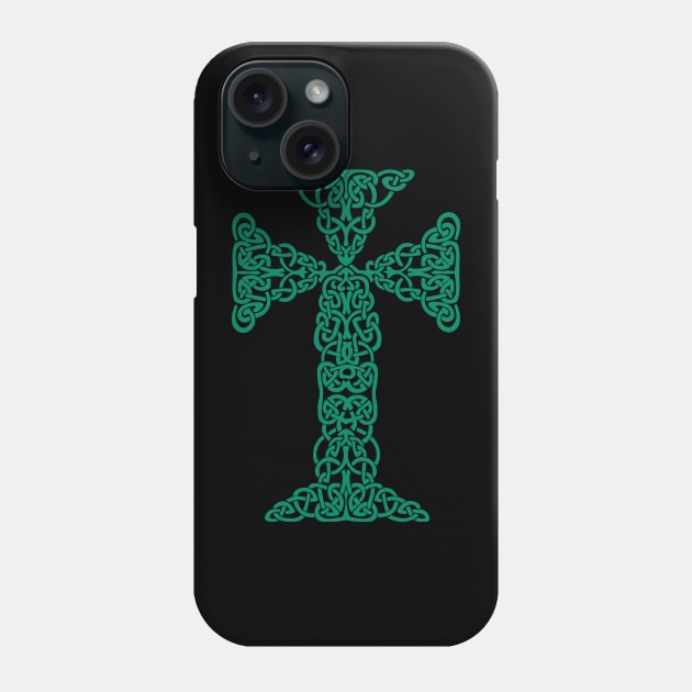 celtic  cross Phone Case by Love My..