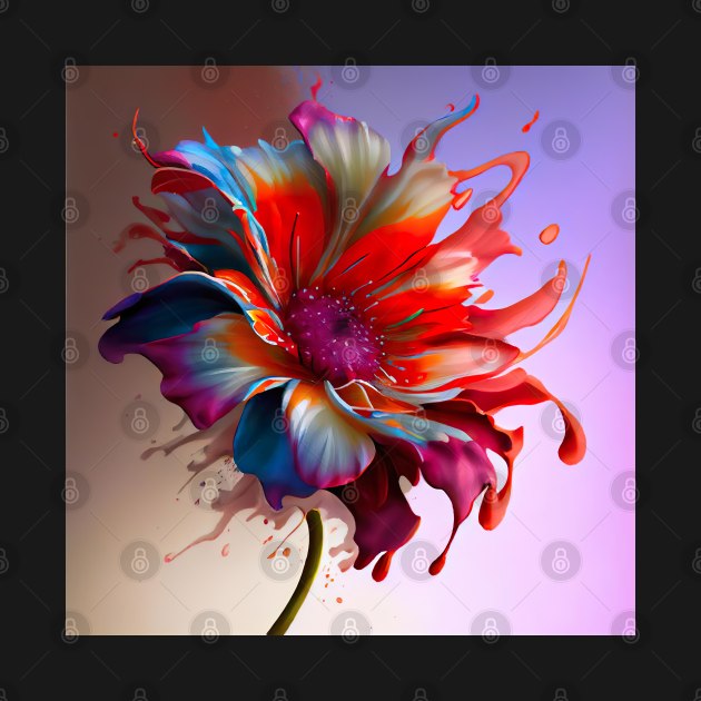 Floral Artwork Designs by Flowers Art by PhotoCreationXP