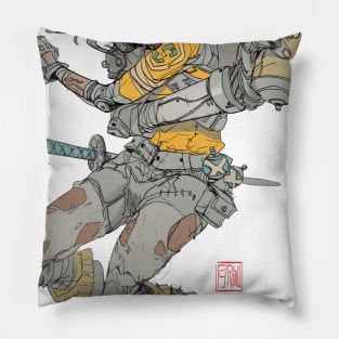 Graffiti Warrior Pillow