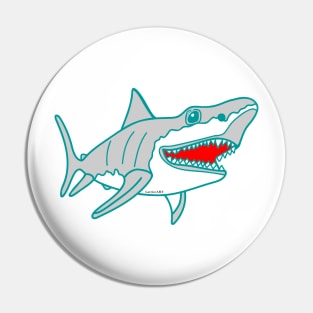 Happy Shark Pin