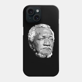 portrait fred sanford Phone Case