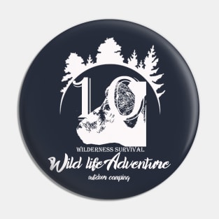 wilderness survival - wildlife adventure outdoor camping Pin