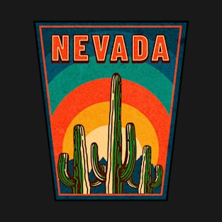 Nevada Retro Sunset T-Shirt