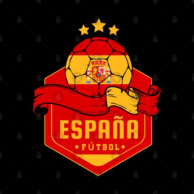 Espana Futbol by footballomatic