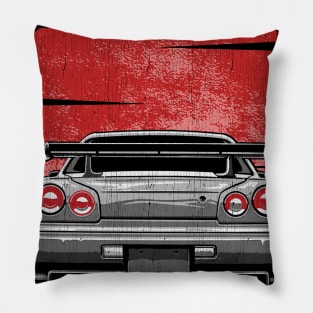 Vintage JDM GT-R Pillow