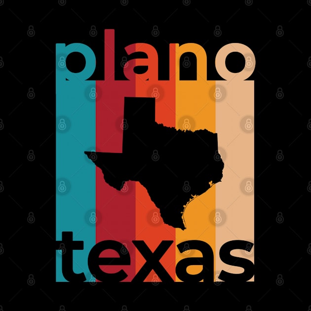 Plano Texas Retro by easytees