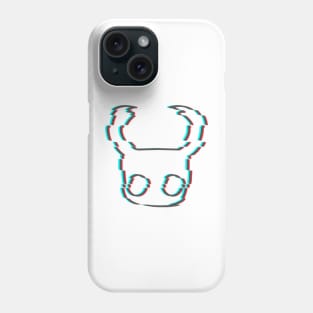 Glitch Knight [BLACK] Phone Case