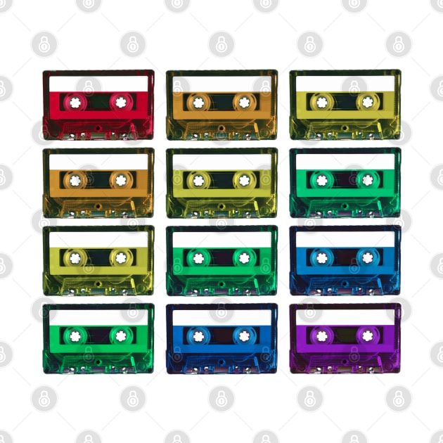 Cassette Rainbow by wanungara