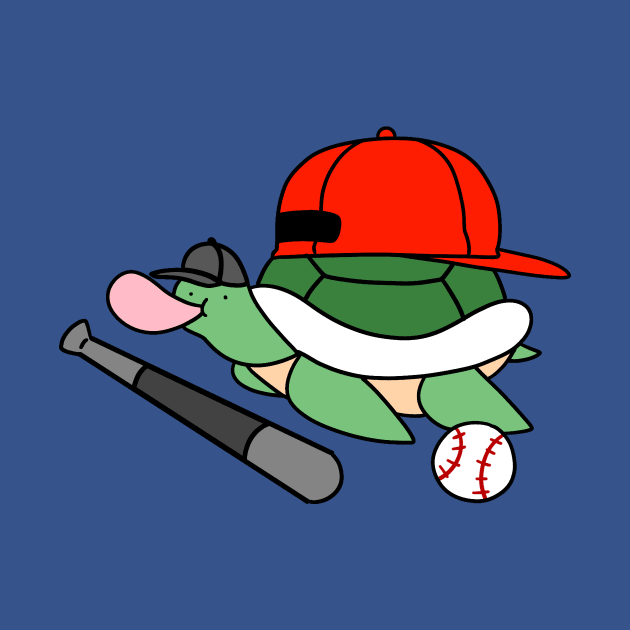 Baseball Turtle by saradaboru