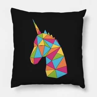 Unicorn Rainbow Colors Pillow