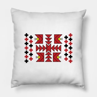 Bulgarian folk ornaments Pillow