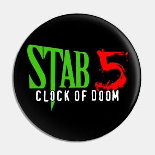 Stab 5: Clock of Doom Pin