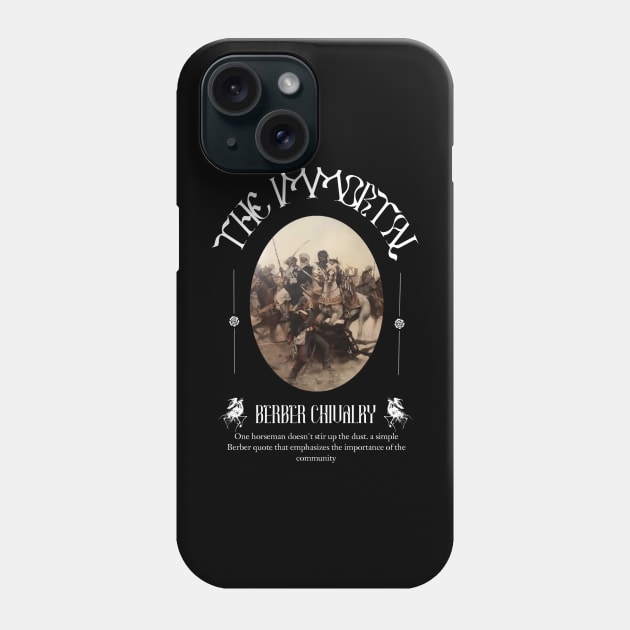 ancient berber chivalry Phone Case by BERBERO