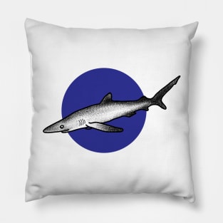 BLUE SHARK Pillow