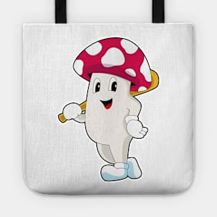 Mushroom Baseball Baseball bat Tote