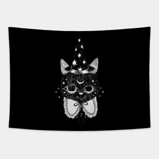 Cat Witch Tapestry