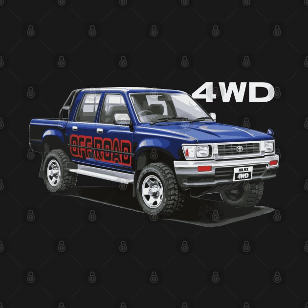 LN107 Hilux PickUp Double Cab 4WD '94 by cowtown_cowboy