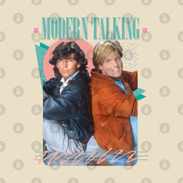 Modern Talking / 80s Fan Design by DankFutura